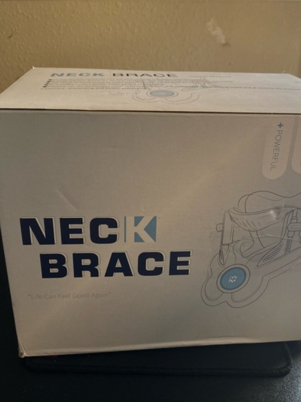 Blue Neck Brace